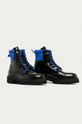 Tommy Jeans - Kožne cipele za planinarenje crna