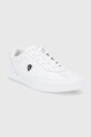 Polo Ralph Lauren Buty skórzane Irvine 809806258004 biały AW21
