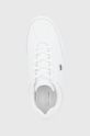 bílá Kožené boty Polo Ralph Lauren