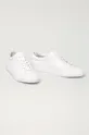 Polo Ralph Lauren - Детские кожаные кроссовки белый