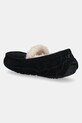 Взуття UGG - Замшеві тапочки Ascot 1101110.BLK чорний