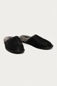 UGG - Papuci din piele Scuff 1108192.BLK negru AW21