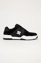 Dc - Pantofi piele întoarsă negru ADYS100551