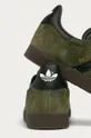 zielony adidas Originals - Buty skórzane Gazelle EE8947