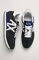 Armani Exchange - Boty XUX017.XCC68 černá