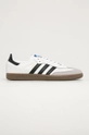 biela adidas Originals - Topánky Samba Vegan FW2427 Pánsky