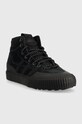 Semišové sneakers boty adidas Originals FV5130 černá AW22