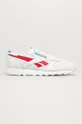 белый Reebok Classic - Кожаные Кроссовки CL LTHR FV6372 Мужской