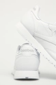 biela Reebok Classic - Kožená obuv Cl LTHR FV7459