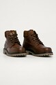Wrangler - Bőr bakancs WM02020A barna AW20
