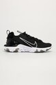 Nike Sportswear - Cipő React Vision textil fekete CD4373
