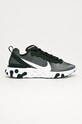 Nike Sportswear - Boty React Element 55 imitace kůže šedá CI3831