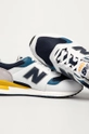 New Balance - Cipő ML570ATS  Szár: textil, természetes bőr Belseje: textil Talp: szintetikus anyag