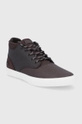 Lacoste Buty zimowe skórzane 740CMA00201W7 brązowy