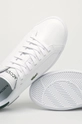 biały Lacoste - Buty skórzane Powercourt 740SMA00601R5