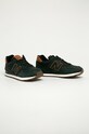 New Balance - Kožená obuv ML574NBI ML574NBI čierna AW20