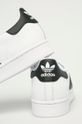 bílá adidas Originals - Kožené boty Superstar EG4958