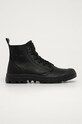 Palladium - Ghete de piele Pampa Z l Ess U casual negru 76888