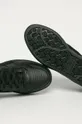 čierna Diadora - Kožená obuv Mi Basket Low