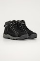 CAT Footwear - Buty zamszowe Supersede P719133 czarny AW23