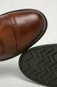 hnedá Jack & Jones - Kožené topánky