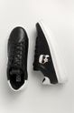 černá Karl Lagerfeld - Kožené boty