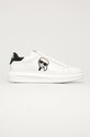 Karl Lagerfeld - Buty skórzane KL52530.011 biały KL52530.011