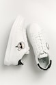 Karl Lagerfeld - Buty skórzane KL52530.011 KL52530.011 biały