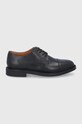 Polo Ralph Lauren Półbuty skórzane 803759456002 eleganckie czarny 803759456002