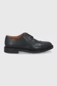 μαύρο Δερμάτινα κλειστά παπούτσια Polo Ralph Lauren Ανδρικά