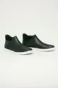 Calvin Klein - Kožená obuv čierna