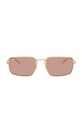 Akcesoria Ray-Ban - Okulary 0RB3669 0RB3669.001/Q4.55 złoty