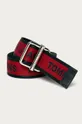 czerwony Tommy Jeans - Pasek AW0AW09003 Damski