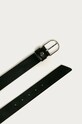 Tommy Hilfiger - Kožený opasok AW0AW08928 čierna AW20