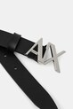 Armani Exchange - Kožený opasok 941125.CC719 čierna AA00