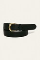 Lauren Ralph Lauren - Kožený opasok čierna 412754813001
