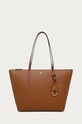 Lauren Ralph Lauren - Kabelka imitácia kože hnedá 431752879011