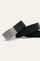 Calvin Klein Jeans - Kožený pásek černá