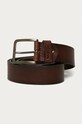 Wrangler - Pasek skórzany brązowy W0F1U1X85