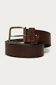 Wrangler - Pasek skórzany brązowy W0F1U1X85