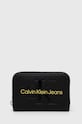 Calvin Klein Jeans portfel imitacja skóry licowej czarny K60K607229