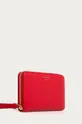 Emporio Armani - Kožená peňaženka červená