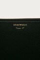 Emporio Armani - Kožená peňaženka Y3H168.YFW9B čierna SS22