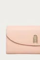 Furla - Kožená peňaženka Sleek ružová