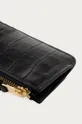 AllSaints - Шкіряний гаманець чорний