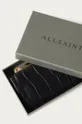 fekete AllSaints - Bőr pénztárca