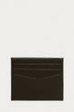 Calvin Klein Jeans - Kožená peňaženka tmavohnedá