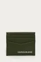 zelená Calvin Klein Jeans - Kožená peňaženka Pánsky