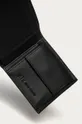 Armani Exchange - Kožená peňaženka čierna