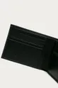 Calvin Klein - Kožená peňaženka tmavomodrá